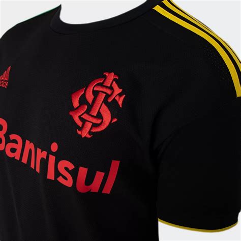 camisa do internacional preta